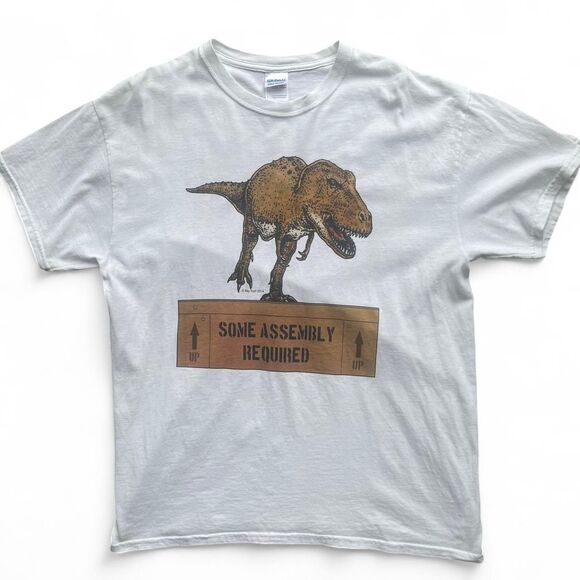 2014 Smithsonian National Museum T.Rex Front Back Graphic T-Shirt Size Large - Picture 1 of 6